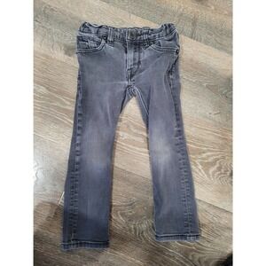 Volcom Boys Skinny Jeans Gray Size 4T Distressed Denim Casual Pants Skinny #8